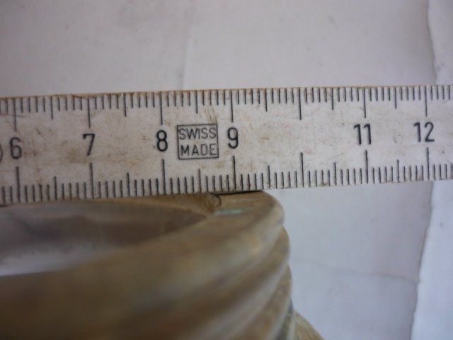 Lampes: Altes Aussenlampenglas  Glas Lampe – D'occasion à Belp par Polexli 3