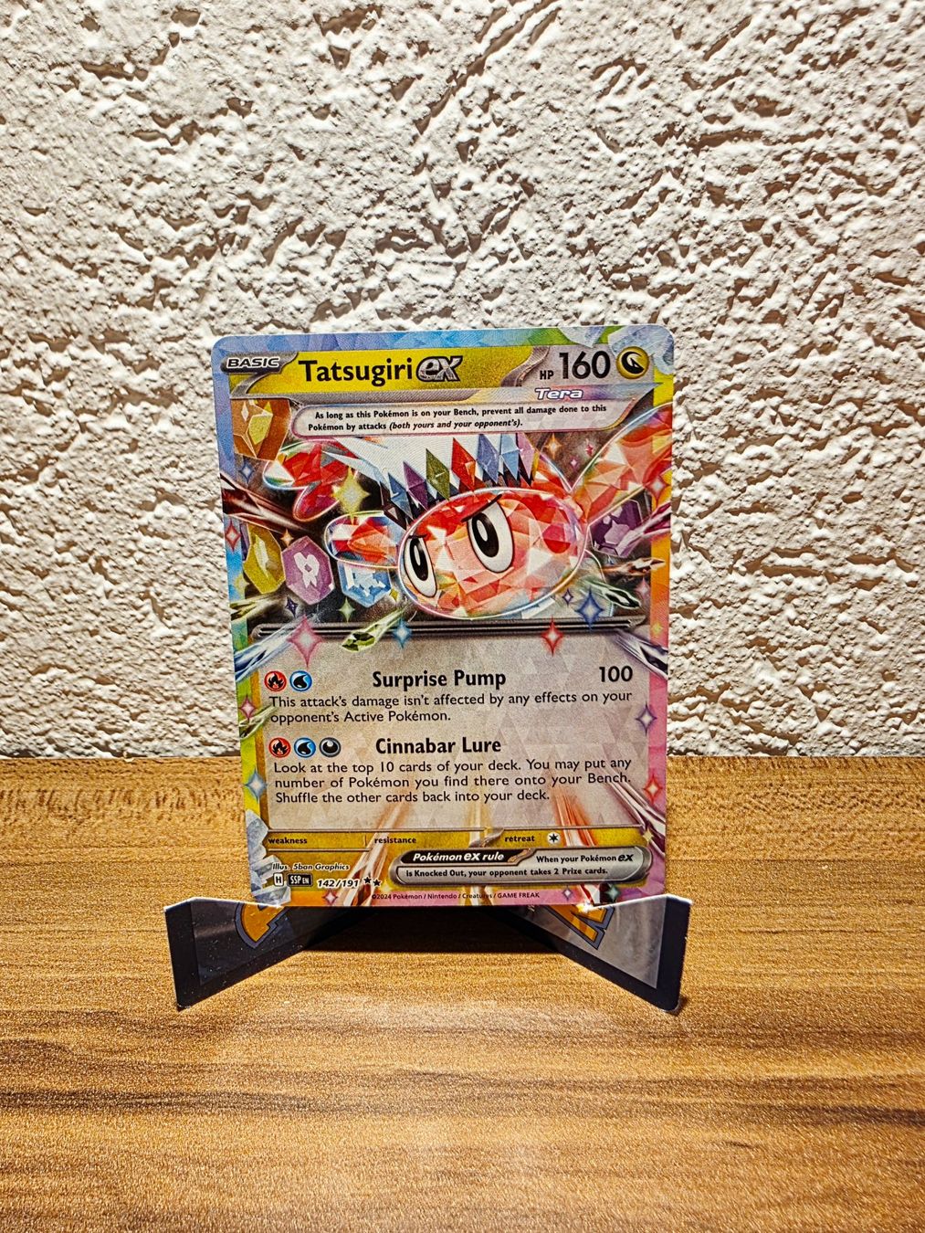Pokémon Cartes à collectionner: Tatsugiri EX 142/191 Surging Sparks – Neuf (Voir description) à Turin (Salins) par Meeelll01