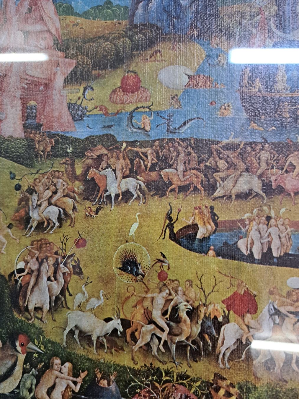 Grafica & Litografie: Hieronymus Bosch "Garten der Lüste" Bild gerahmt – Usato da Grossdietwil venduto da mahsoumi 5