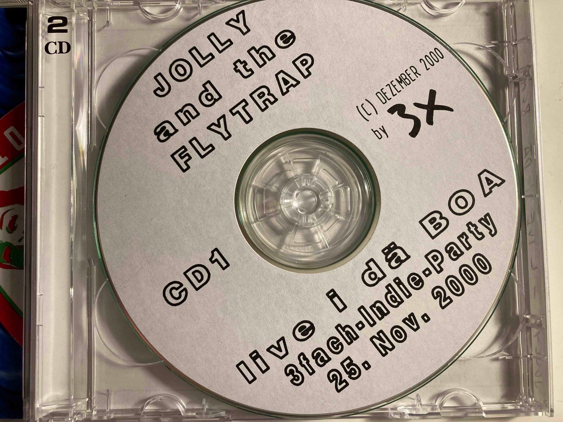 CD: Jollly & the Flytrap-Live Boa, Luzern-Master CDr unreleased – Usato da Luzern venduto da Needful_Things 3