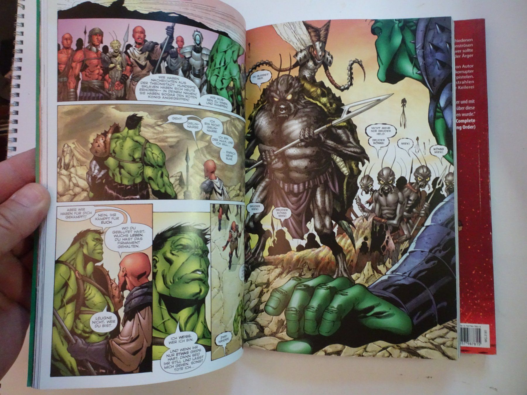 Fumetti: Planet Hulk Band 1 und 2 Marvel Comics – Usato da Schönenwerd venduto da schnitzunddrunter 2