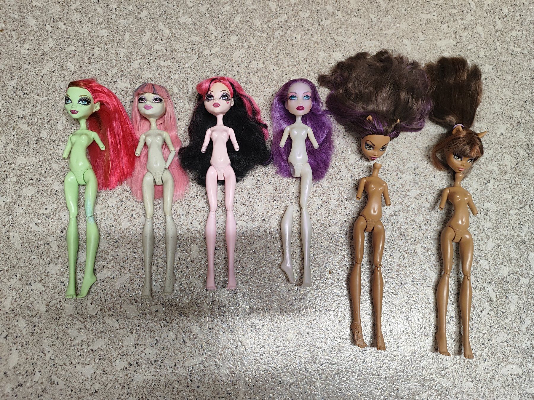 Bambole: Fünf kaputte Monster-High-Puppen – Difettoso da Wimmis venduto da and_7f5k