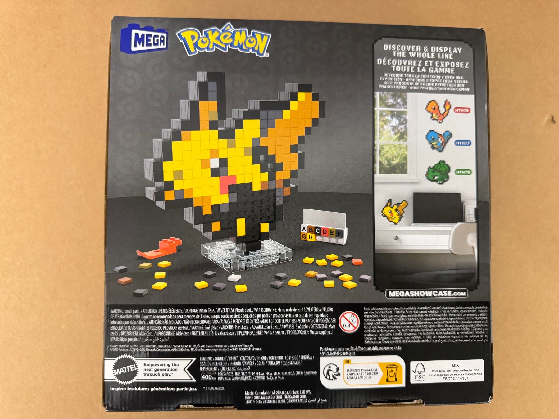 Mega Kit di costruzioni: MEGA Pokémon Pikachu -  Pixel Art (HTH74) – Usato da Urdorf venduto da cybernoid72 1