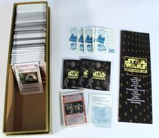 Star Wars Customizable Card Game 1998 mit über 550 Karten