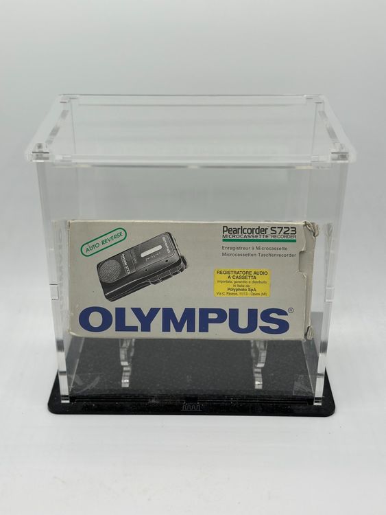 Olympus Pearlcorder S713 Microcassette Recorder Silver Voice Activé 2 Vitesse - France