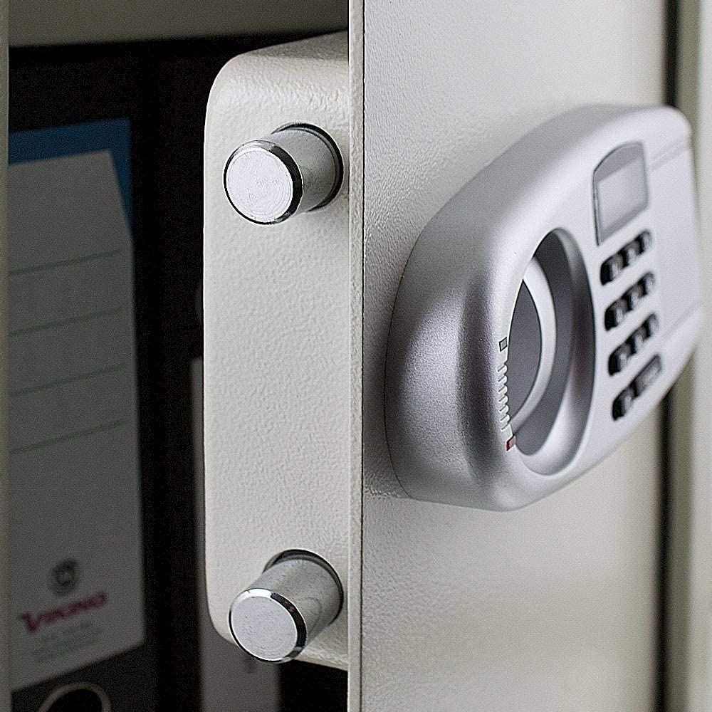 Tresor: BITUXX Safe Tresor Möbeltresor lichtgrau – Neu und originalverpackt aus Bottighofen von zaap 5