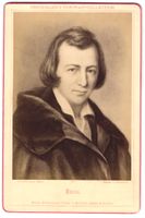 Fotografie Portrait Dichter Heinrich Hei
