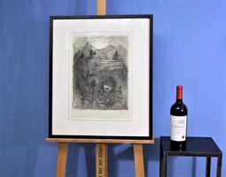 Edouard Joseph Goerg 1893-1969, Lithographie, handsigniert