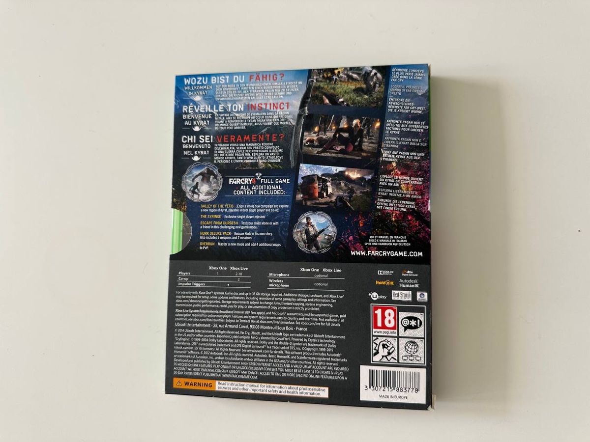 Giochi: Far Cry 4 Complete Edition, Xbox one, Xbox Series X – Usato da Couvet venduto da Aura_aura 2