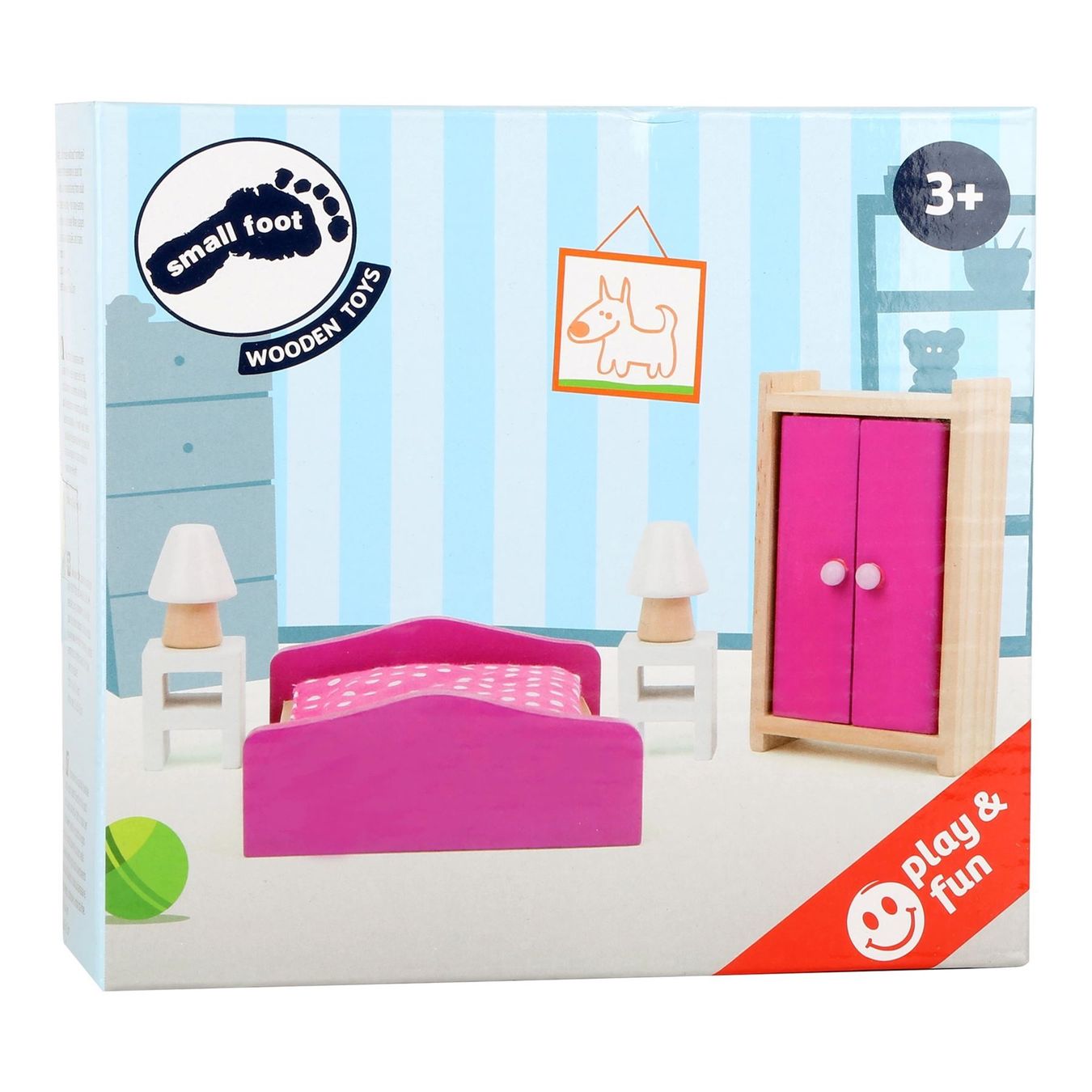 Giocattoli: Puppenhausmöbel Schlafzimmer – Nuovo e nell'imballaggio originale da Wettingen venduto da Swala 1