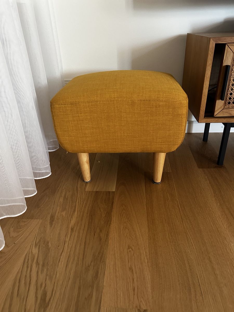 La Redoute Tabourets: Hocker Jimi Senfgelb Polyester/Baumwolle 1 Stk – D'occasion à Zürich par muk_8rws