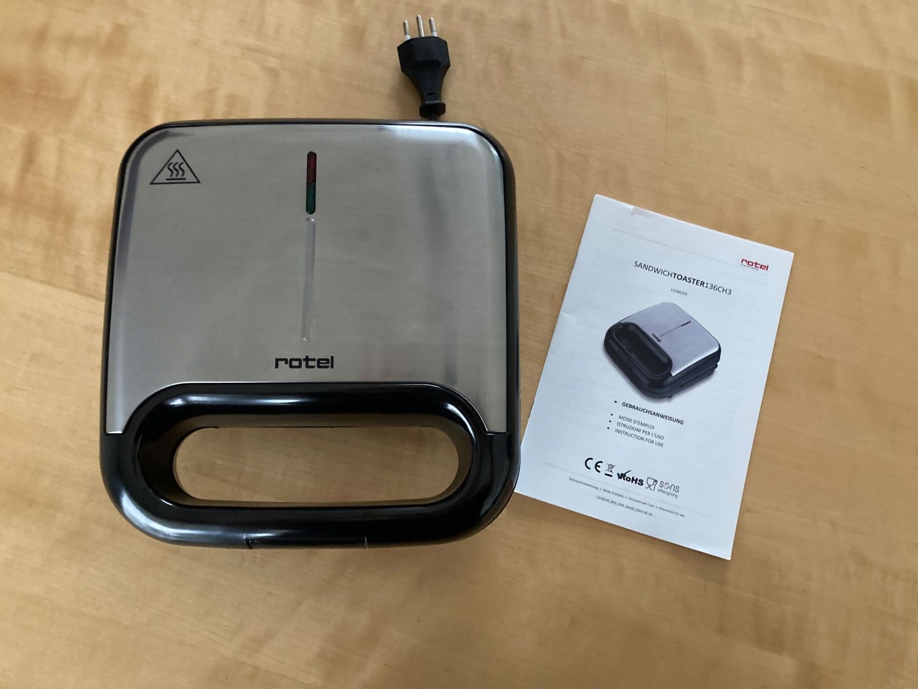 Rotel Elettrodomestici da cucina: Rotel Sandwichtoaster – Usato da Boudry venduto da Igiam