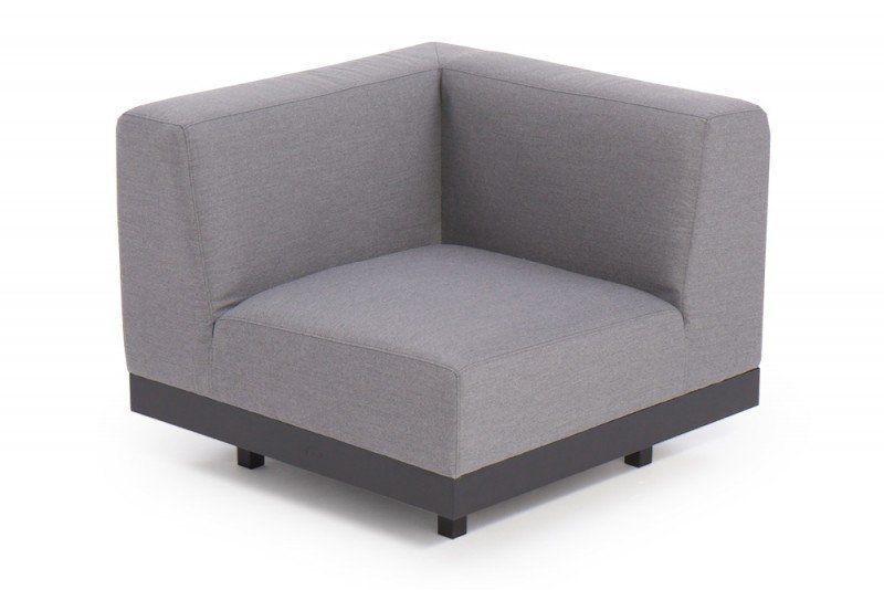 Divani: Gartenlounge grau wetterfest – Nuovo e nell'imballaggio originale da Bern venduto da rattan-lounge 2