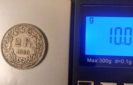 2 fr Svizzera 1920