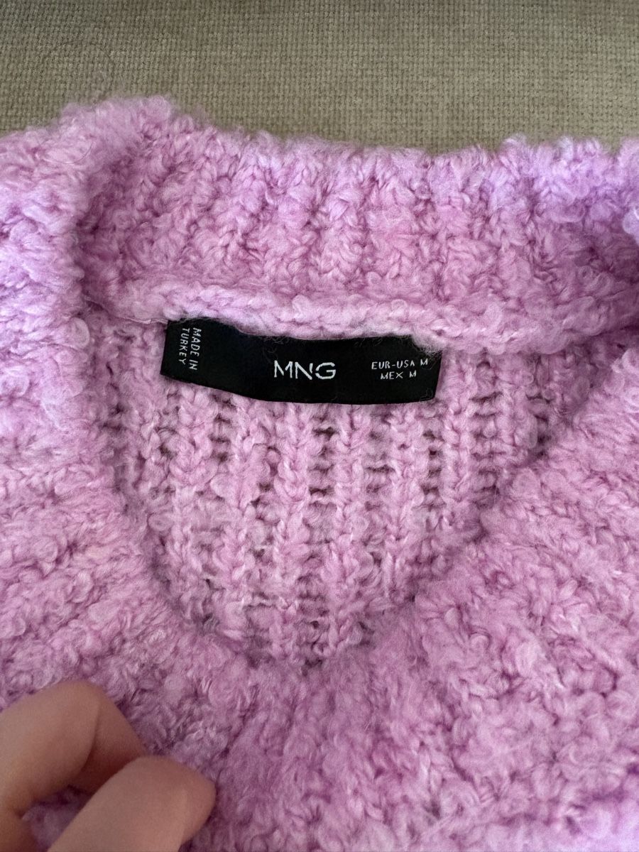 Mango Maglioni & Felpe: Kuschliger rosa Pulli von Mango M – Usato da Zürich venduto da chloe26 2