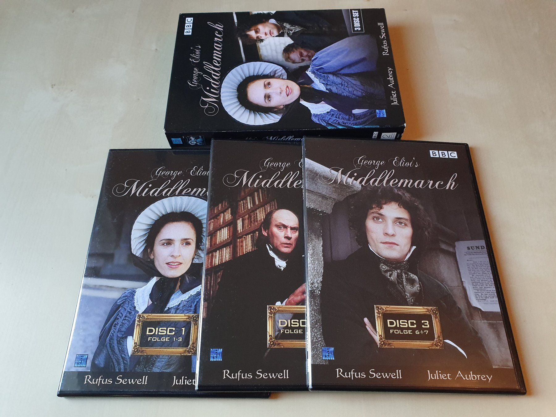 Alle DVDs: Middlemarch BBC – Gebraucht aus Stansstad von collectorsshop 2