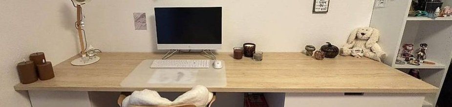 Ikea Servierplatten: Arbeitsplatte Holzoptik hell 246x63.5cm - Ikea Egbacken – Gebraucht aus Hettlingen von smoki91