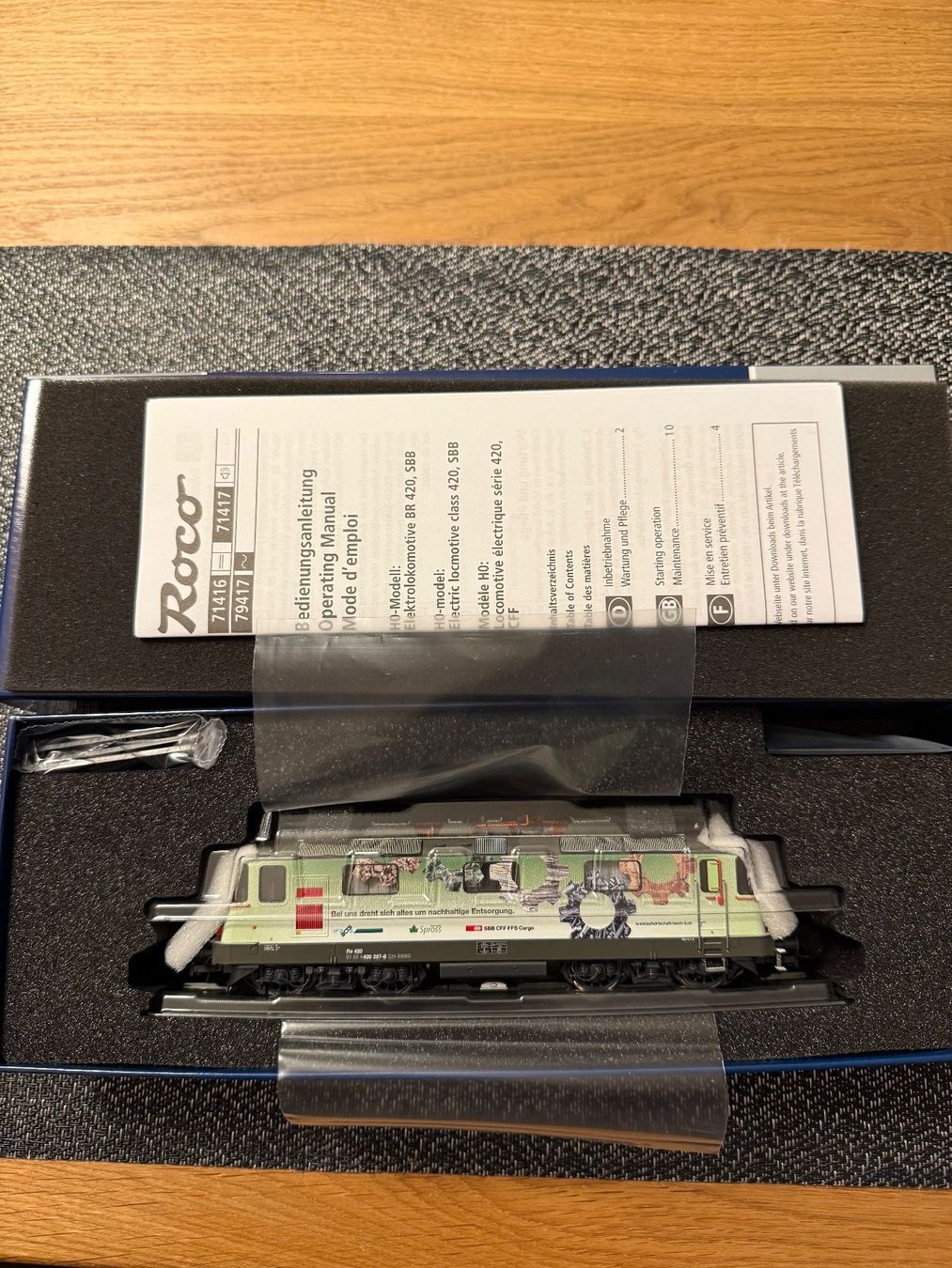 Roco Modellini di ferrovie: Roco Re 420 "Spross" Digital Sound Neuf – Nuovo e nell'imballaggio originale da Martigny venduto da nevada98 1