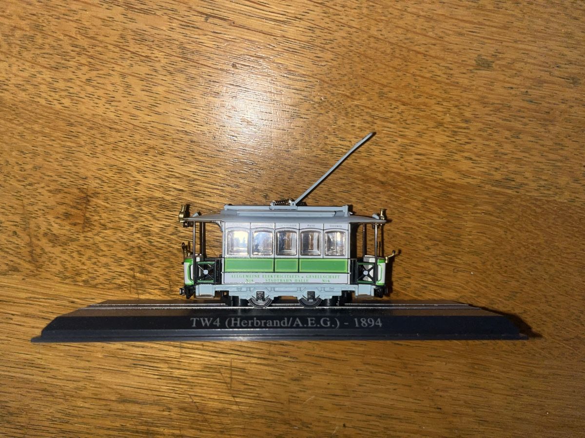 Kit di modellismo & Modellini statici: Tram Halle Standmodell – Nuovo (secondo la descrizione) da Zürich venduto da ENEA27 1
