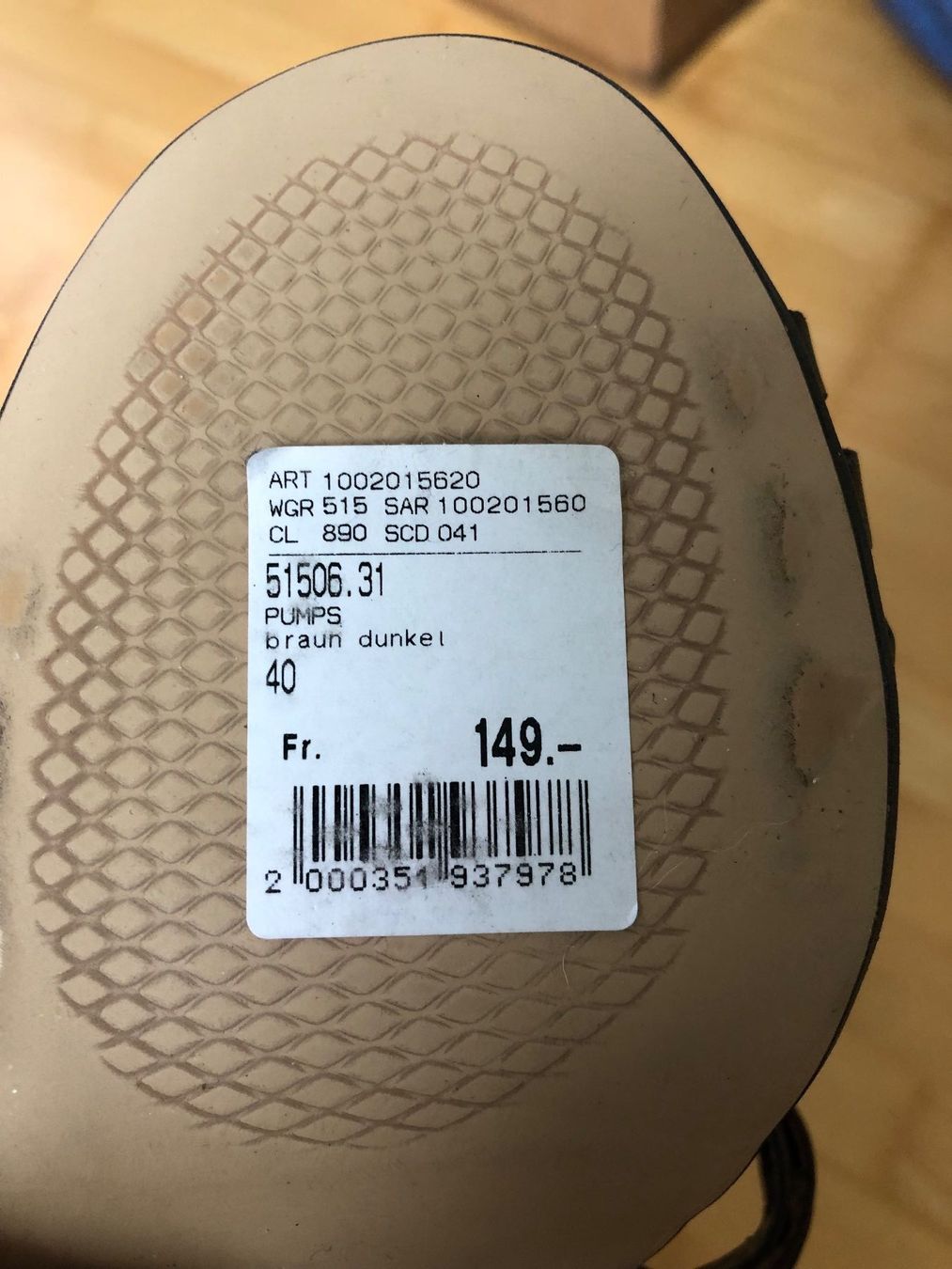 Globus Damenschuhe: Globus Pumps, ungetragen, dunkelbraun – Neu (gemäss Beschreibung) aus Oberweningen von Jelo 6