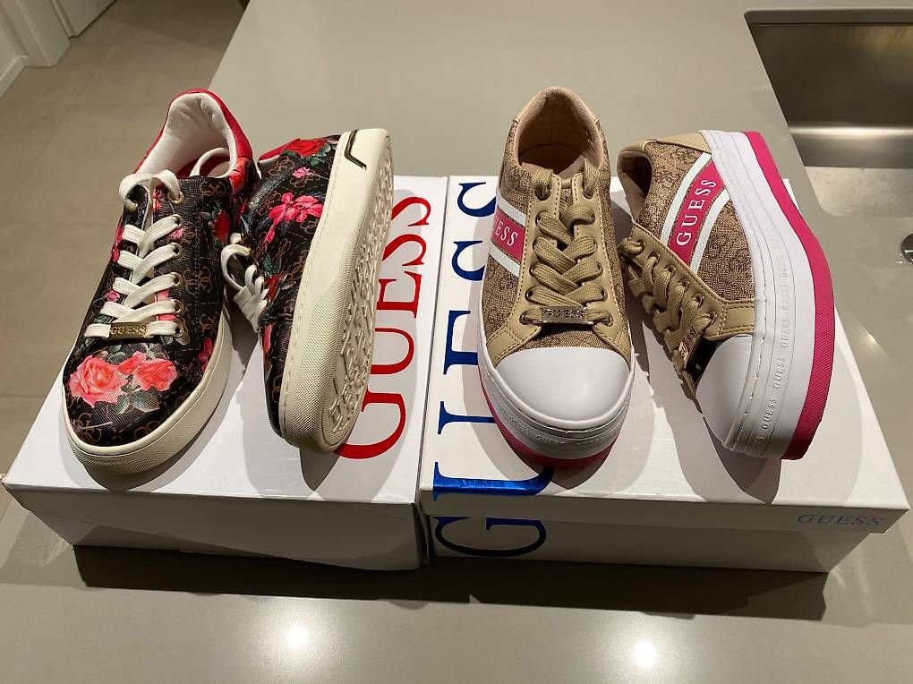 Guess Scarpe da donna: Coppia Sneaker Guess 37 e 38 – Usato da Bellinzona venduto da gabrielebianchi