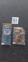 2 Original H. Ott Puppenstuben  Puppenkleider  ungebraucht