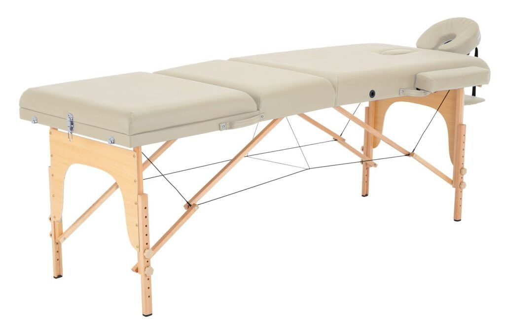 Sedie a sdraio: Massageliege 3-Zonen beige - Gratis Versand – Nuovo e nell'imballaggio originale da Kleinwangen venduto da Maluwa_GmbH 2