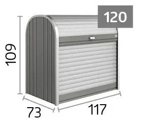 Biohort Auflagenboxen: Biohort StoreMax 120, inkl. Eckregalset – Gebraucht aus Gontenschwil von Try0 3