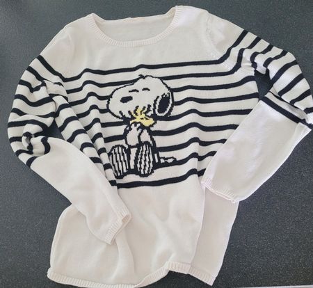 ESPRIT Snoopy Baumwollpullover Gr. M