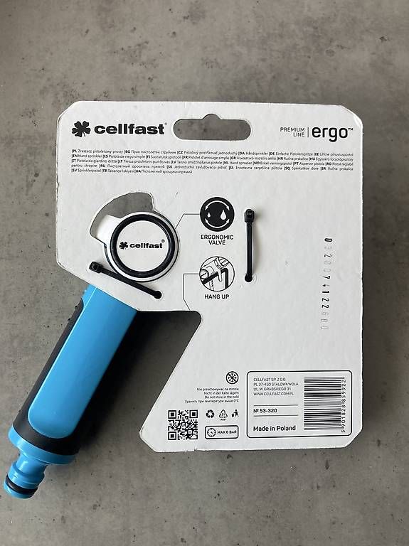 Tutti gli attrezzi: Cellfast Multifunktionsbrause ERGO (Modell 53-310) – Nuovo e nell'imballaggio originale da Au SG venduto da Rambodisli7 1