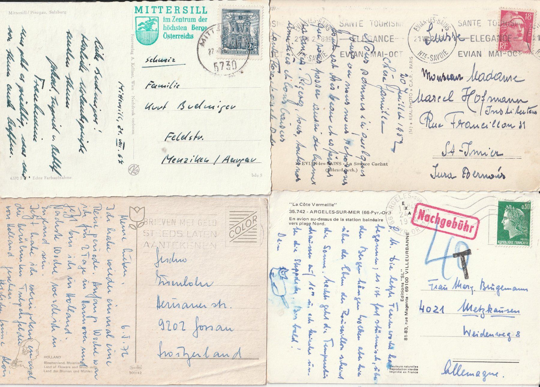 Cartoline postali: 20 Diverse Karten Ausland – Usato da Lumbrein venduto da made02 1