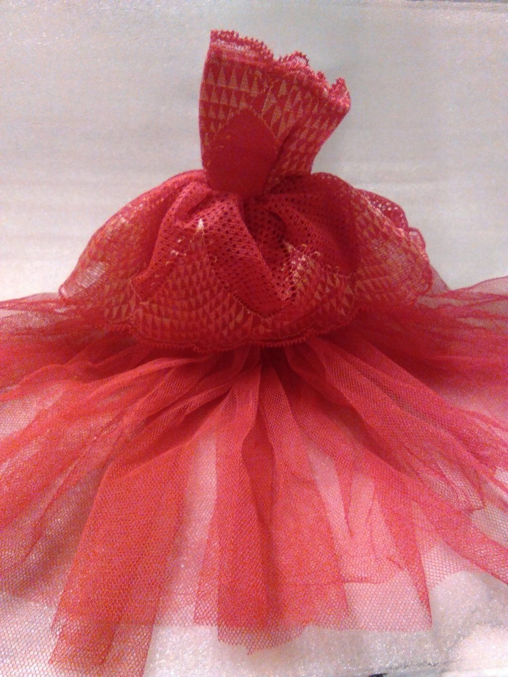 Bambole: BARBIE ABEND KLEID;ROT FARBE – Nuovo (secondo la descrizione) da Basel venduto da bijoutrie_4 3