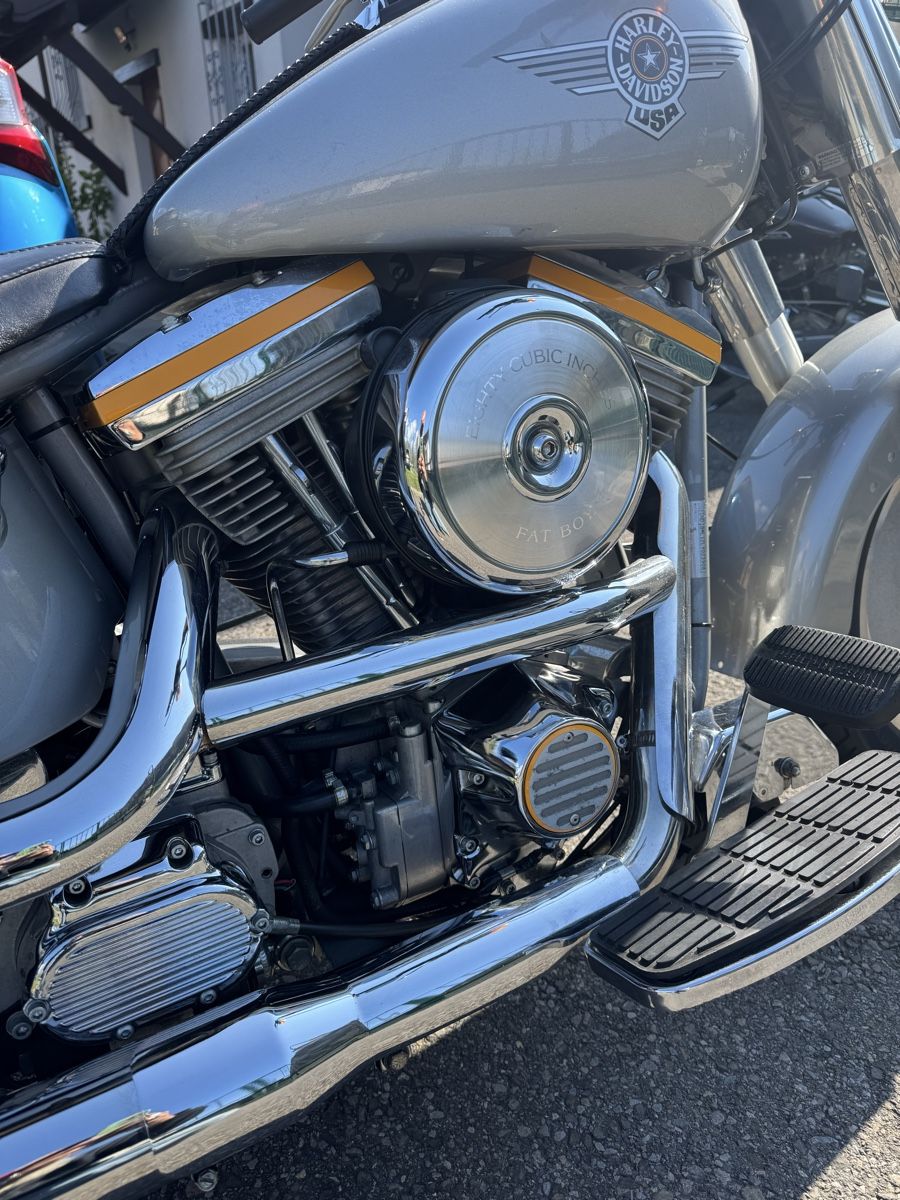 Harley-Davidson Chopper: Harley Davidson fat boy Hiroshima 1340 Evo. First, Fat Boy. – Usato da Vouvry venduto da soniam0102 3
