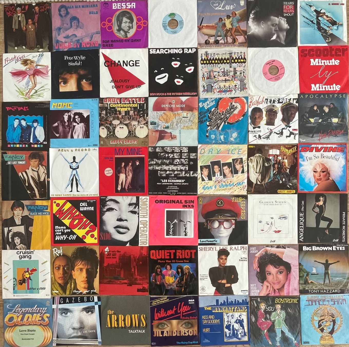 Dischi in vinile: Vinyl Single Sammlung – Usato da Aadorf venduto da Assyrian-Bazar 4