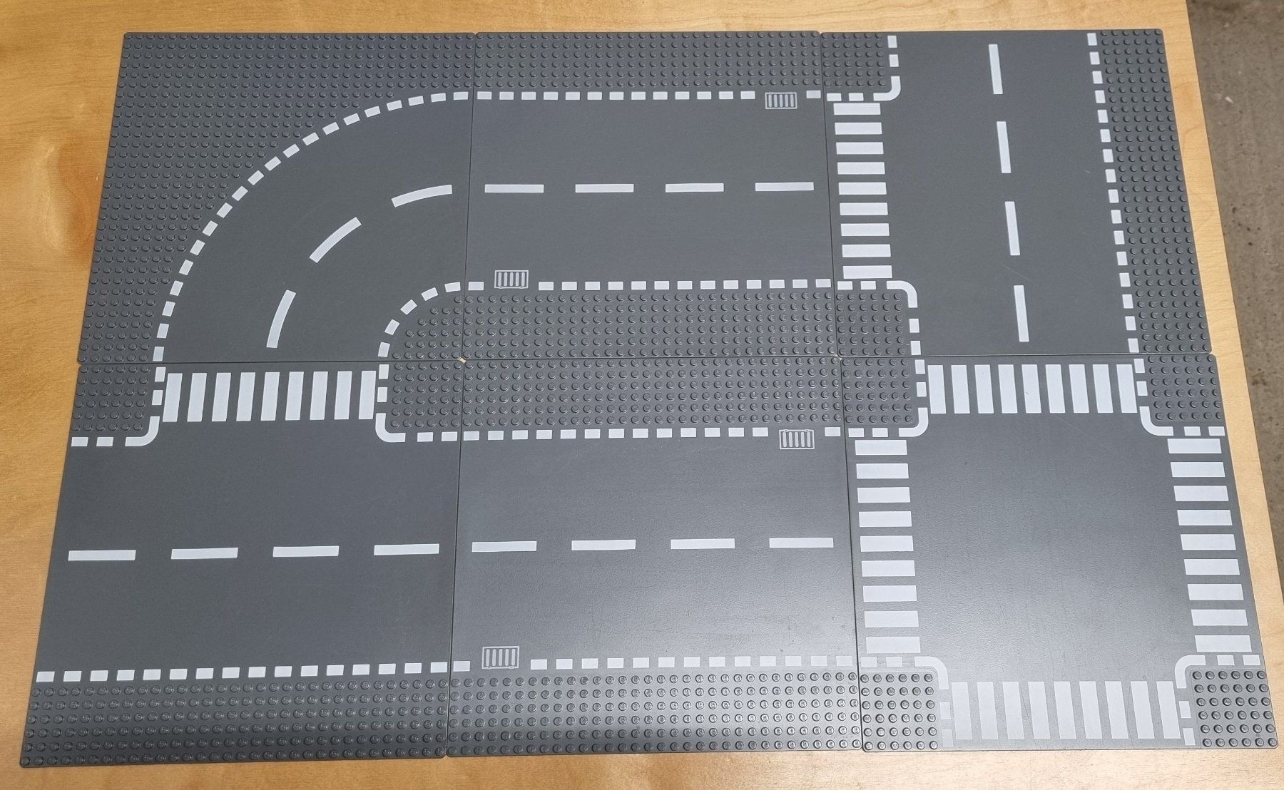 Lego Kit di costruzioni: Lego 6x Strassenplatten / Baseplates – Usato da Basadingen venduto da tot_59zf 1
