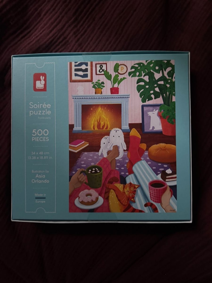 Janod Puzzles: Puzzle "Soirée puzzle" 500 pièces – Neu (gemäss Beschreibung) aus Genève von adrianito34 1