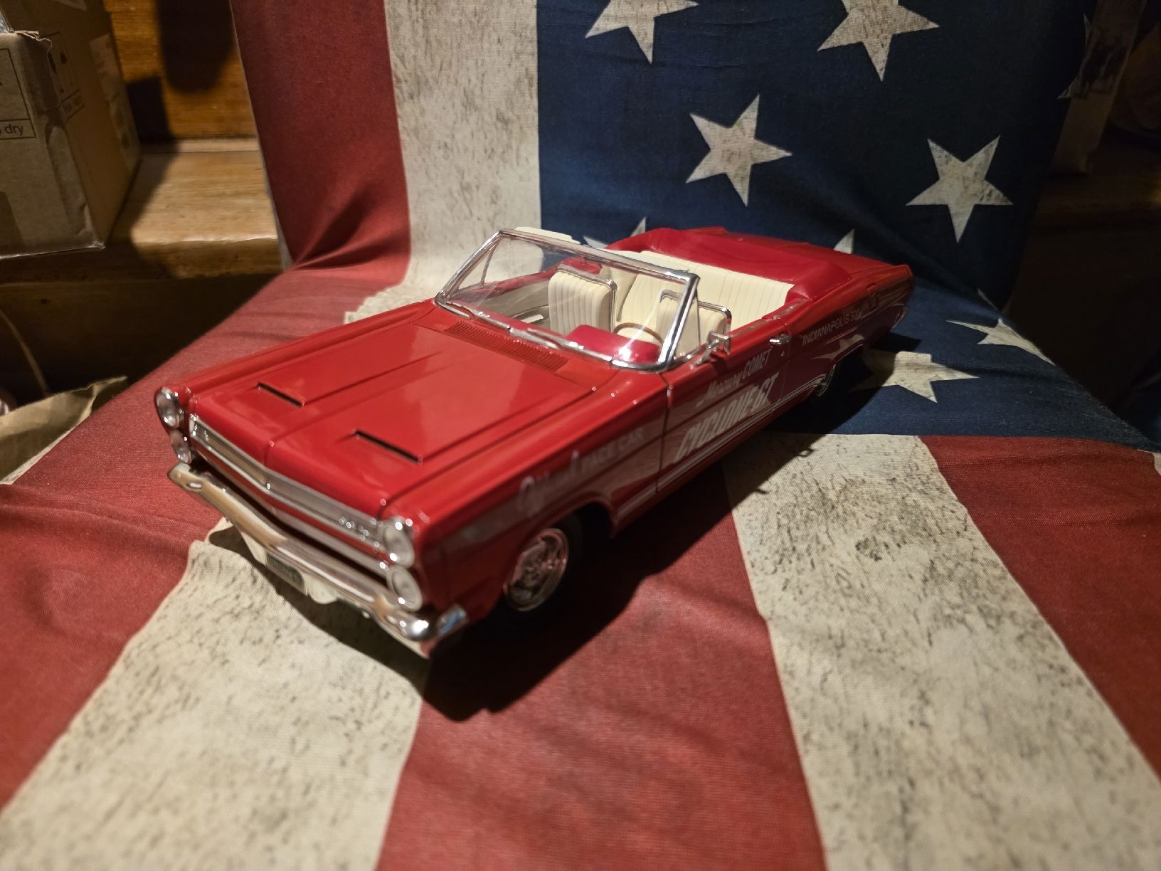 Mercury Modellini d'auto: 66'Mercury Cyclone GT "Pace Car" 1:18 – Usato da Goldingen venduto da Muscle_Cars84