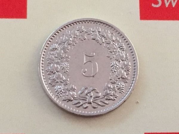 Tutti le monete: 5 Rappen 1979 vz – Usato da Elsau venduto da herbybay 1