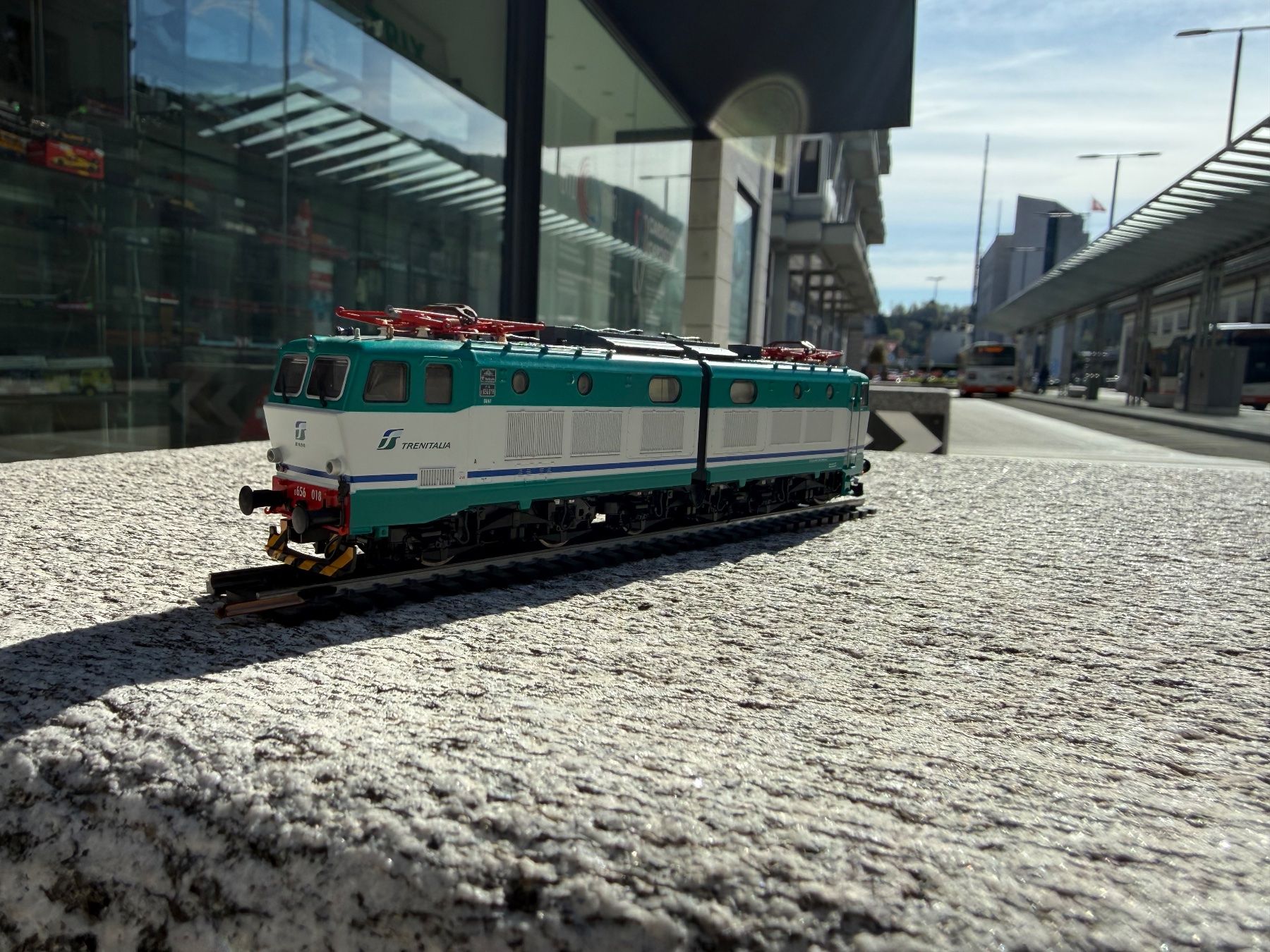 Roco Modelleisenbahnen: Roco H0 DC FS e656 018 Elok Italia – Gebraucht aus Chiasso von Carrara-Modellismo 6
