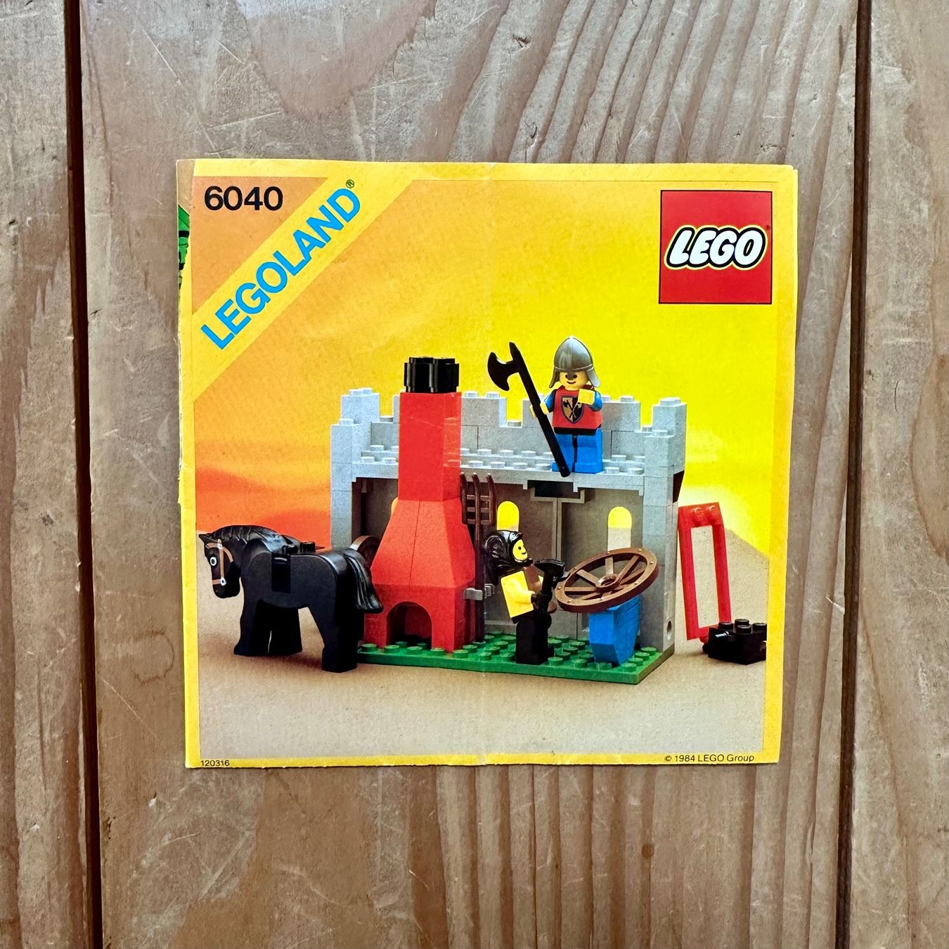 Lego Jeux de construction: Lego Castle Ritter 6040 - instructions / Bauanleitung – D'occasion à Arnex-sur-Orbe par Kikoudoox2 3