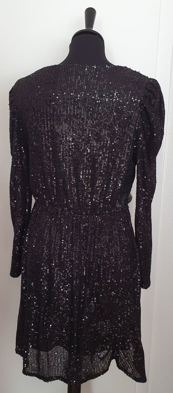 Zebra Kleider: Robe élégante avec paillettes - Taille XS – Gebraucht aus Court von Jovi2 1