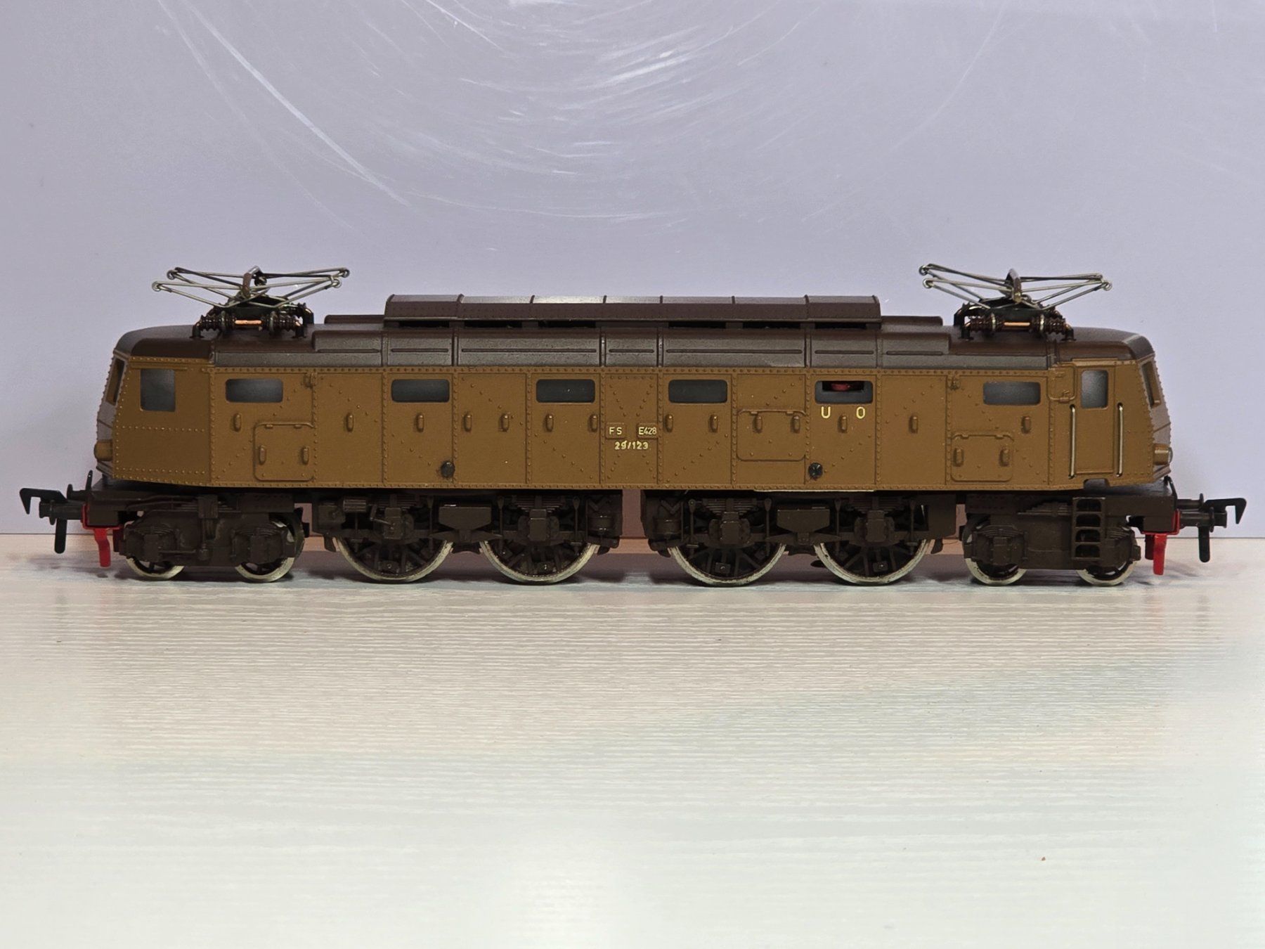 Fleischmann Trains électriques: Fleischmann, 1339, E 428, braun, FS, Guss, Vitrine – Neuf (Voir description) à Kloten par Nicola2 6
