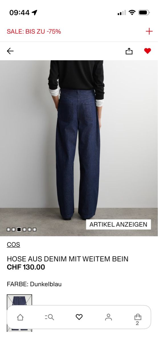 Cos Jeans: Neue Jeans von COS, Grösse 32 – Nuovo (secondo la descrizione) da Bern venduto da Emilusipi 5