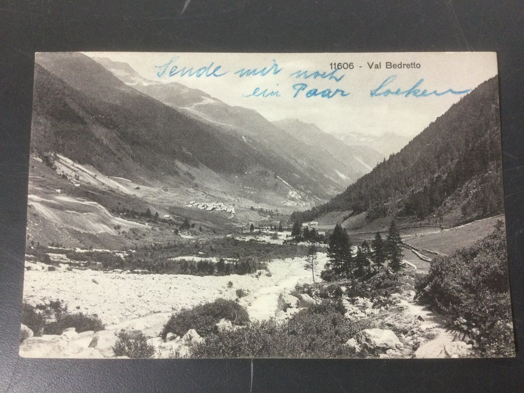 Ansichtskarten: Alte Ansichtskarte  V. Bedretto ca. 1910 – Gebraucht aus Wangen SZ von kuriosum12