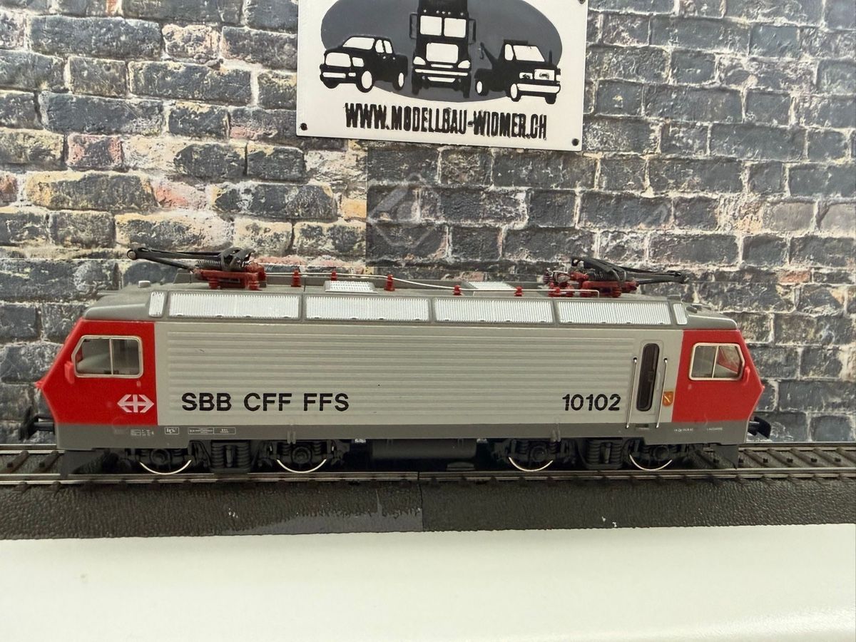 Märklin Modellini di ferrovie: Märklin H0 SBB Lok 10102 – Usato da Altdorf UR venduto da modellbau-widmer