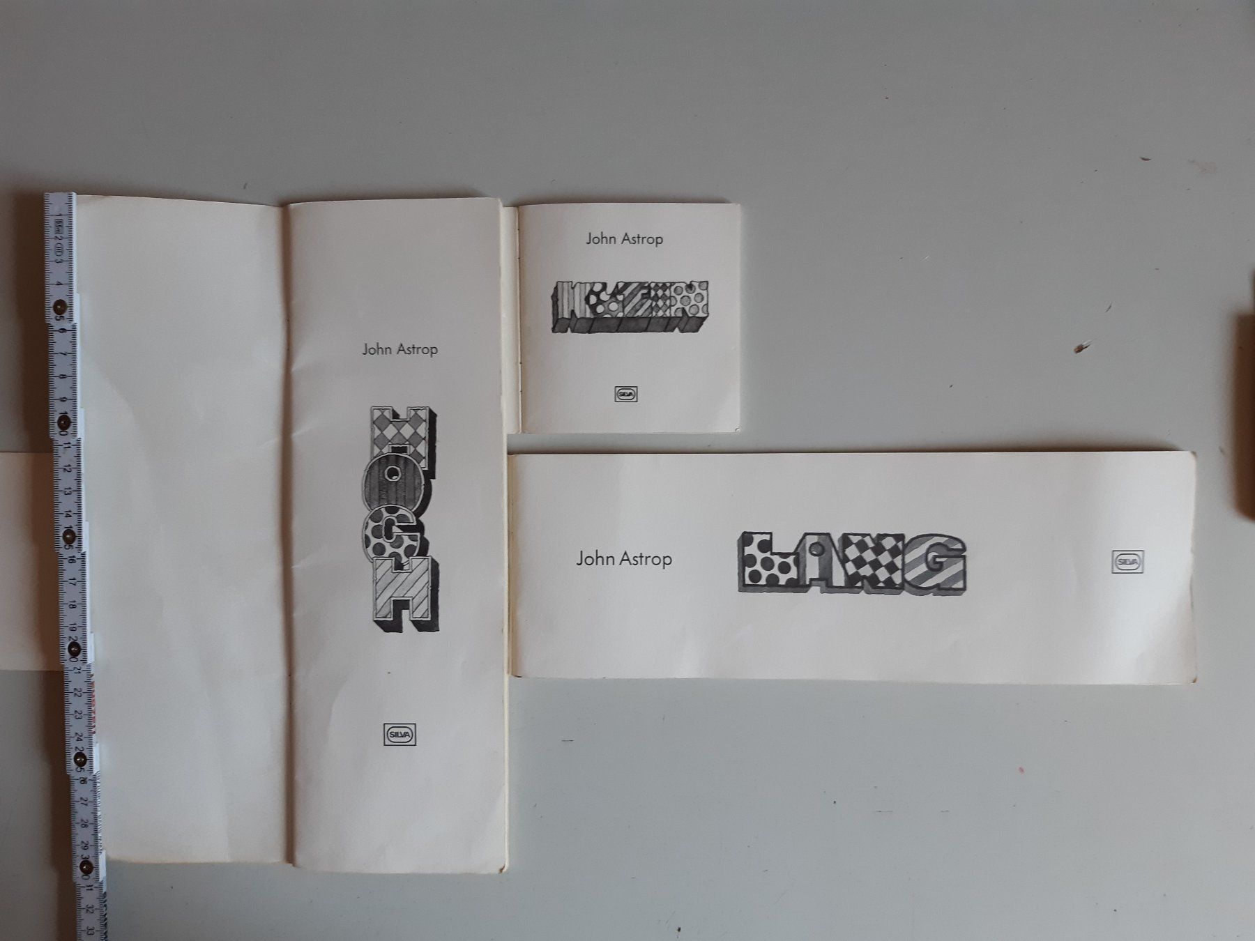 Libri: Set: 3 Büchlein von John Astorp: Hoch, Lang und Klein – Usato da Basel venduto da ideashop 1