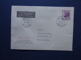 1946 Z-Nr. 275 FDC Heinrich Pestalozzi