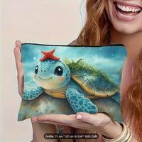 Make-up-Tasche Schildkröte