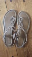 Braune Sandalen, Grösse 40, selten getragen