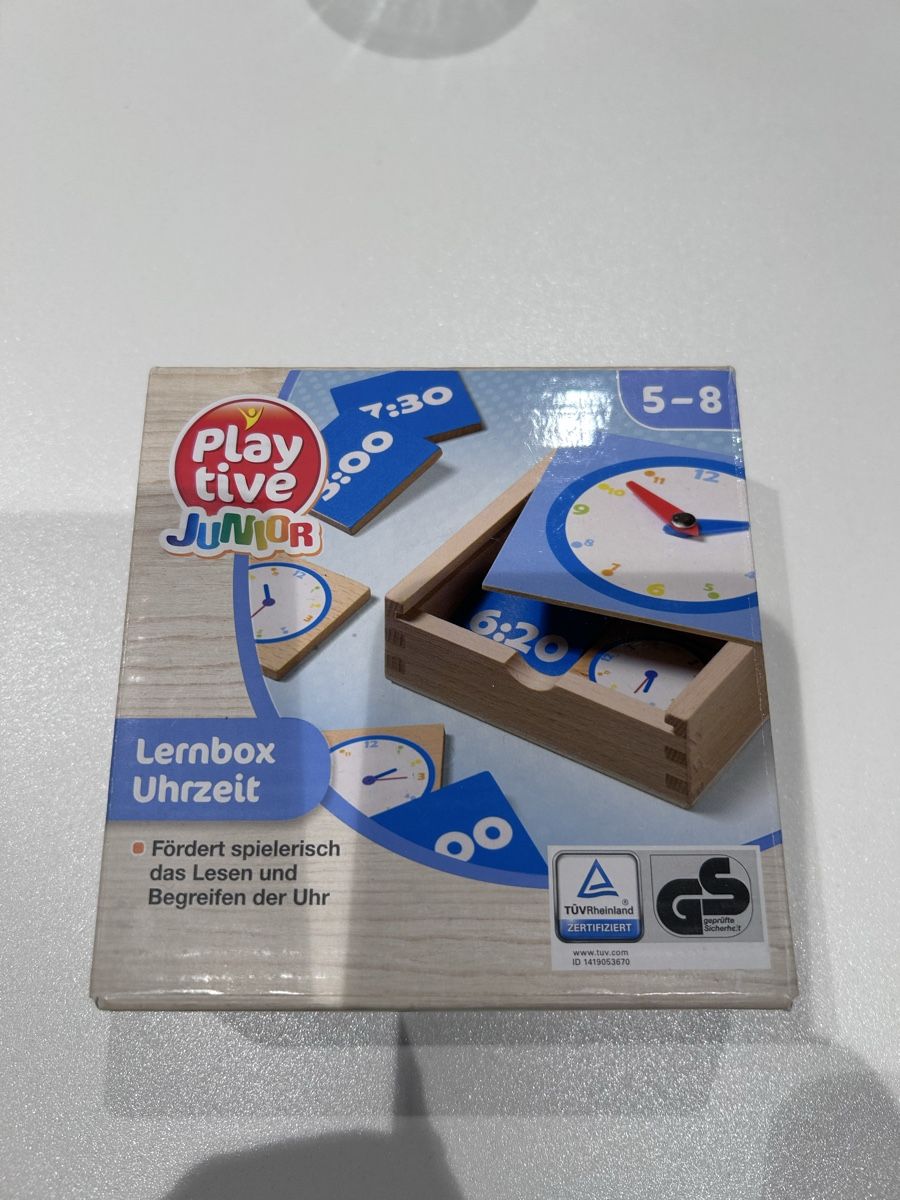 Giochi: Play Tive Junior, Lernbox Uhrzeit. Neuwertig – Usato da Neuendorf venduto da Juhlin01